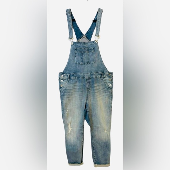 TORRID Denim - TORRID- Blue Denim Jeans Overalls